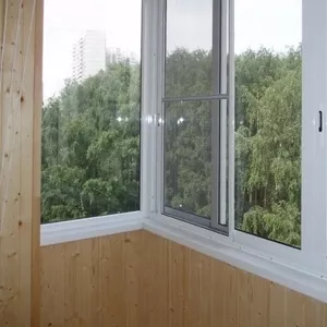 Балконные рамы раздвижные из алюминия и ПВХ